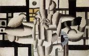 Fernard Leger Three woman and still life oil painting reproduction